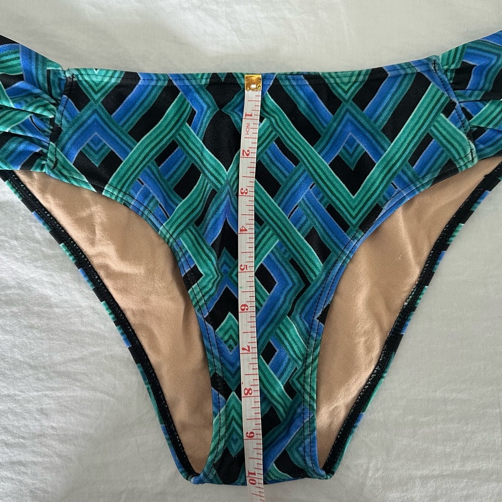 Brazilian Bikini Classic Geometric Nwot - Picture 4 of 4